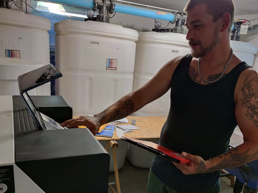 Danny Mattes, Mitgründer des Hausmeisterservice Schmid & Mattes